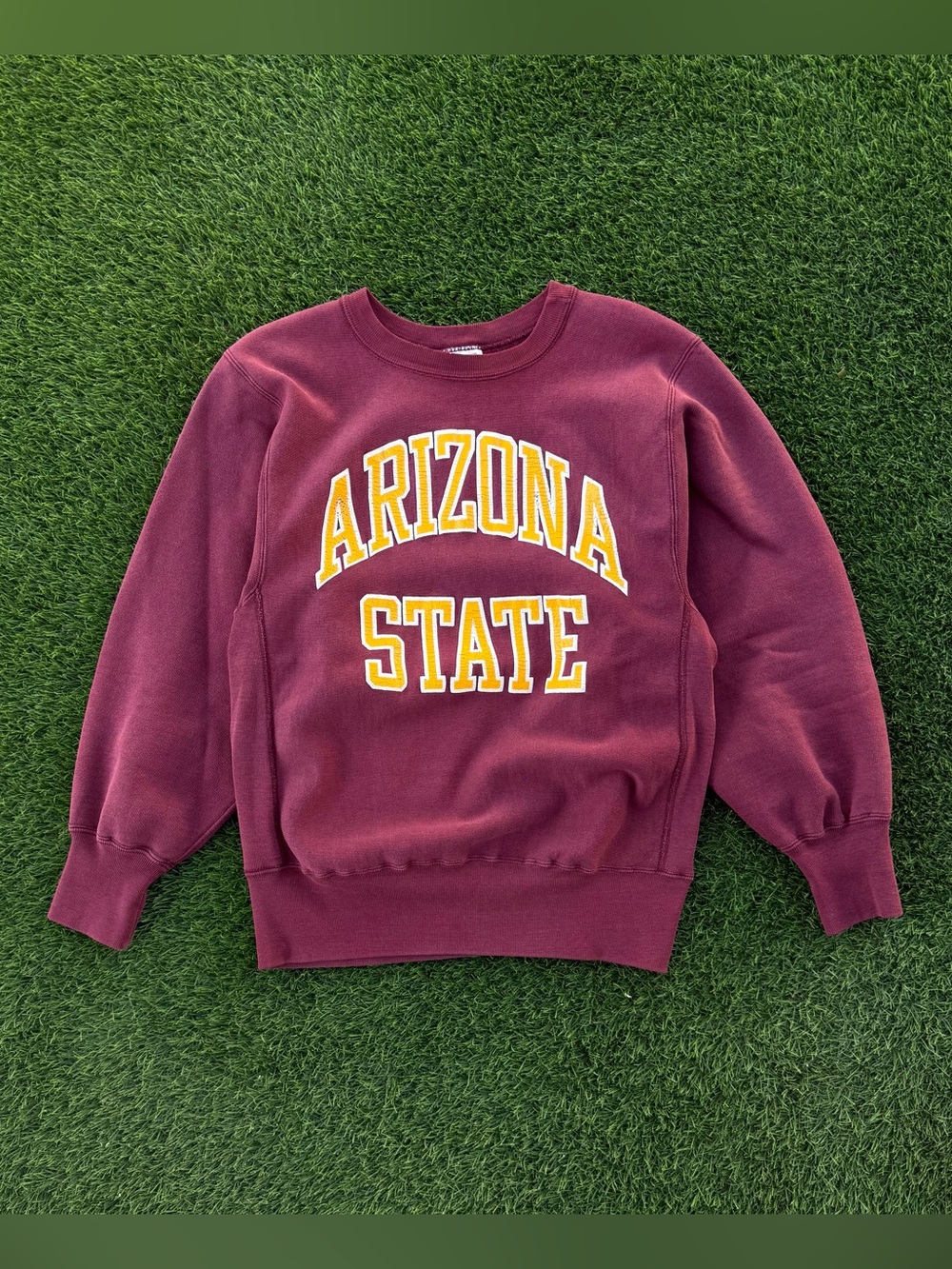 Vintage 80s Arizona State University Champion Reverse Weave Sweatshirt Sz Medium